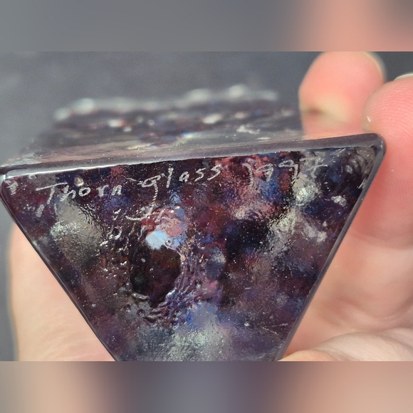 Vintage Thorn Glass Candle Holders - Picture 5 of 7